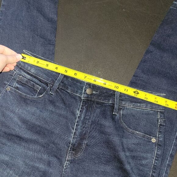 Old Navy Rockstar Midrise Released Step Hem Jeans 10 Long - Picture 8 of 11